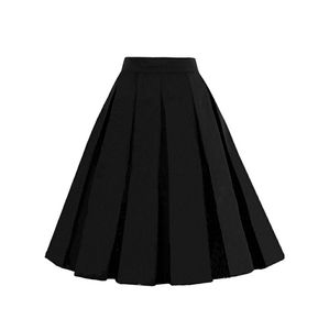 Vintage midi skirt with pockets fits size L.